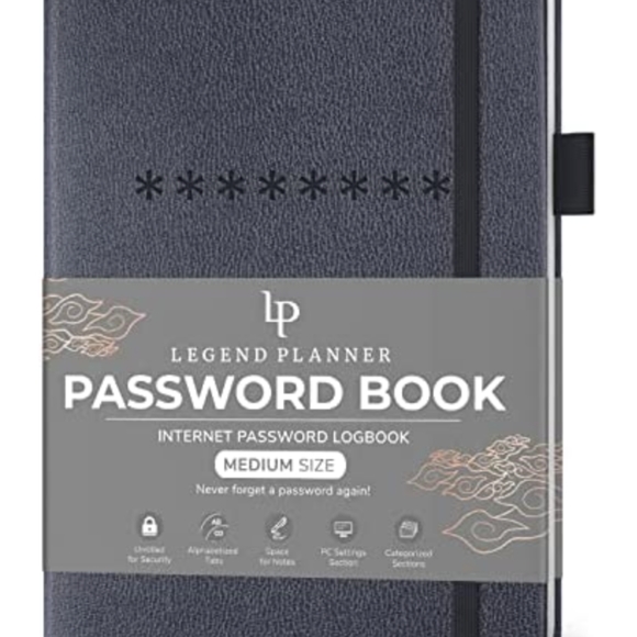 Purple Legend Password Book NWT - Picture 1 of 7